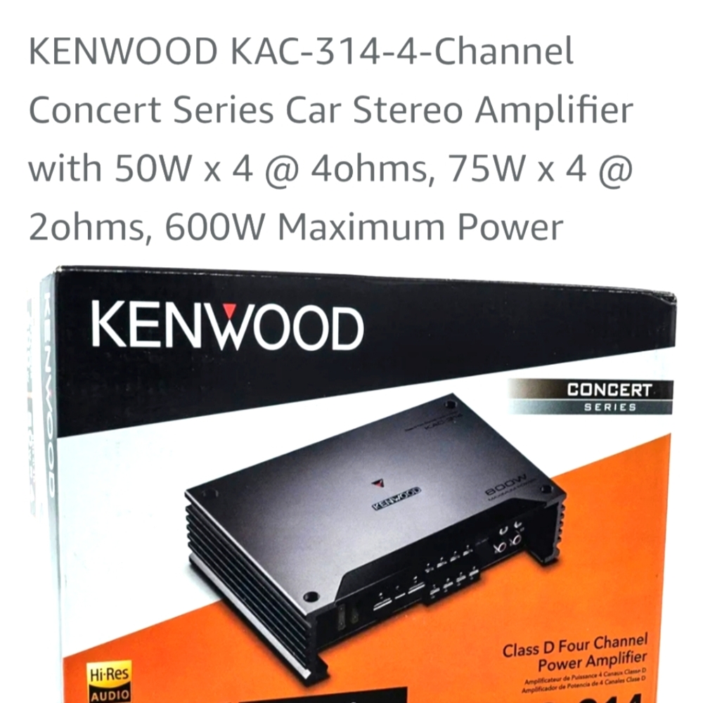Car Stereo Amplifier